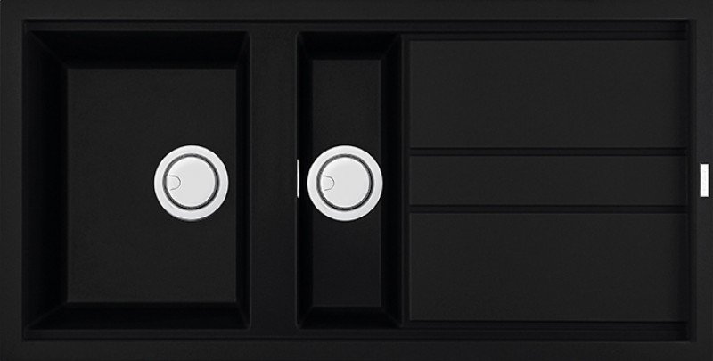

Кухонная мойка Elleci Best 475 Black K86