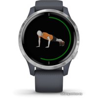 Умные часы Garmin Venu (синий гранит/серебристый)