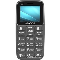 Кнопочный телефон Maxvi B110 (серый)