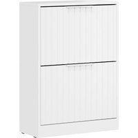 Тумба для обуви Трия Хилтон 303.012.000 (белый снег/белый матовый)