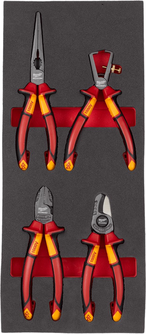 Набор пассатижей Milwaukee 4932493250 (4 предмета)