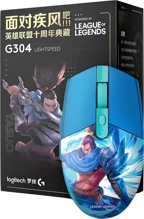

Мышь Logitech G304 Lightspeed Yasuo League of Legends Edition