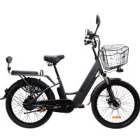 Электровелосипед Ecoliner E-Alfa 24 240Вт 48В 10.35А/ч (черный)