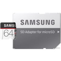 Карта памяти Samsung PRO Endurance microSDXC 64GB + адаптер