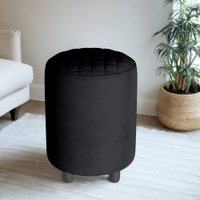 Пуф MONOFIX Йокки (велюр/черный №38)