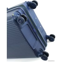 Чемодан-спиннер Mironpan 11272 74 см (L, темно-синий)