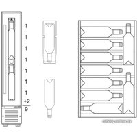 Винный шкаф Dunavox DAUF-9.22B
