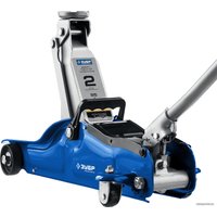 Подкатной домкрат Зубр Профи 43056-2-К 2т