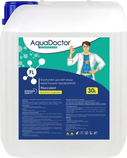 

Химия для бассейна Aquadoctor FL Коагулянт 30л