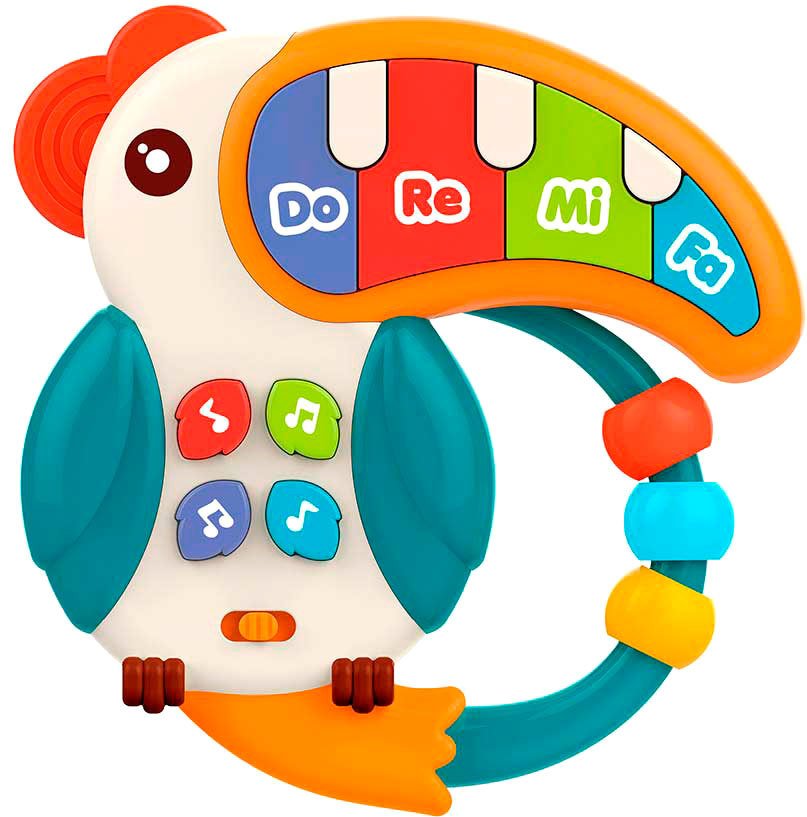 

Интерактивная игрушка Huanger Пианино Попугай HE0532