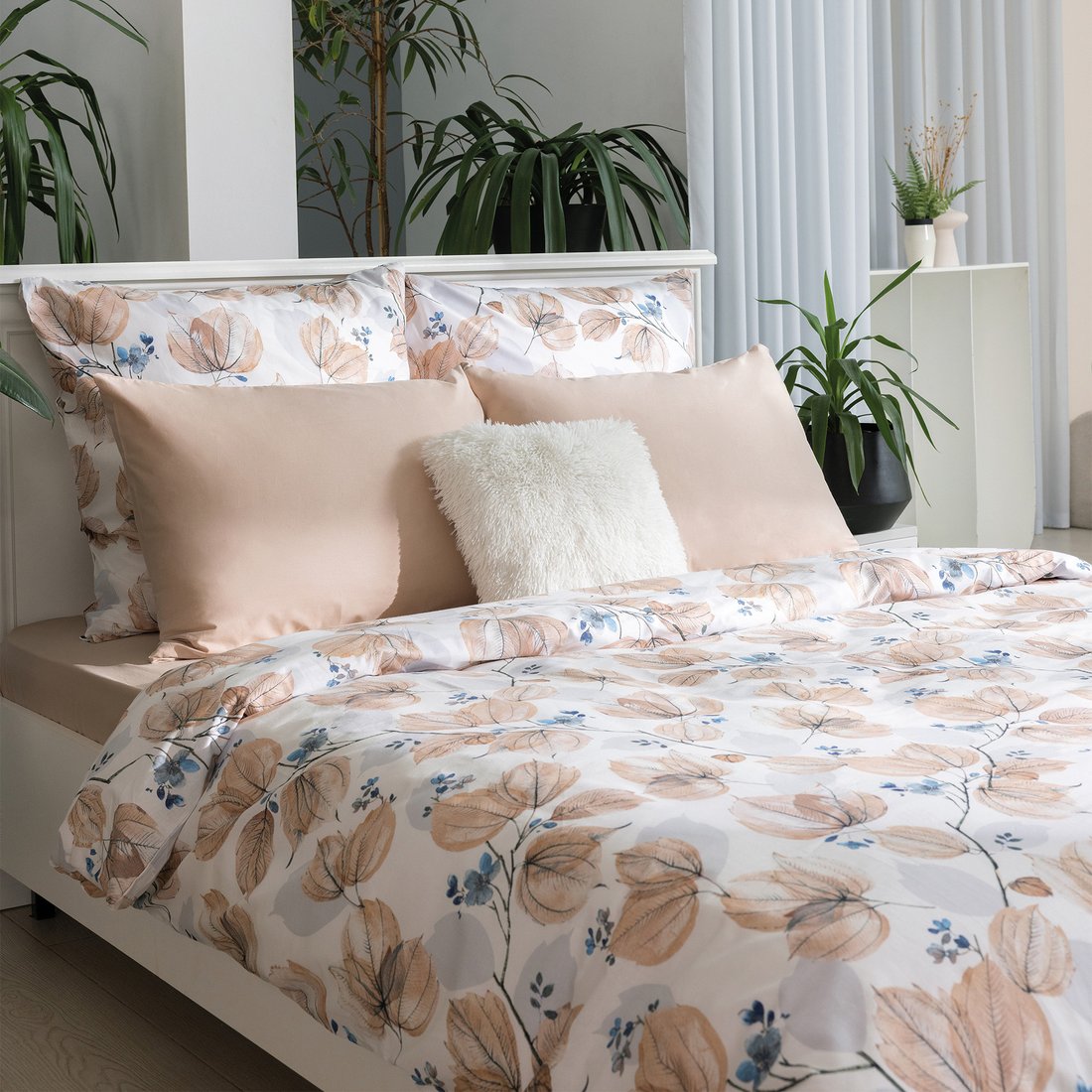 

2-спальный комплект постельного белья Волшебная ночь Elegant Autumn 2сп ВН 2016 30161/2+70228