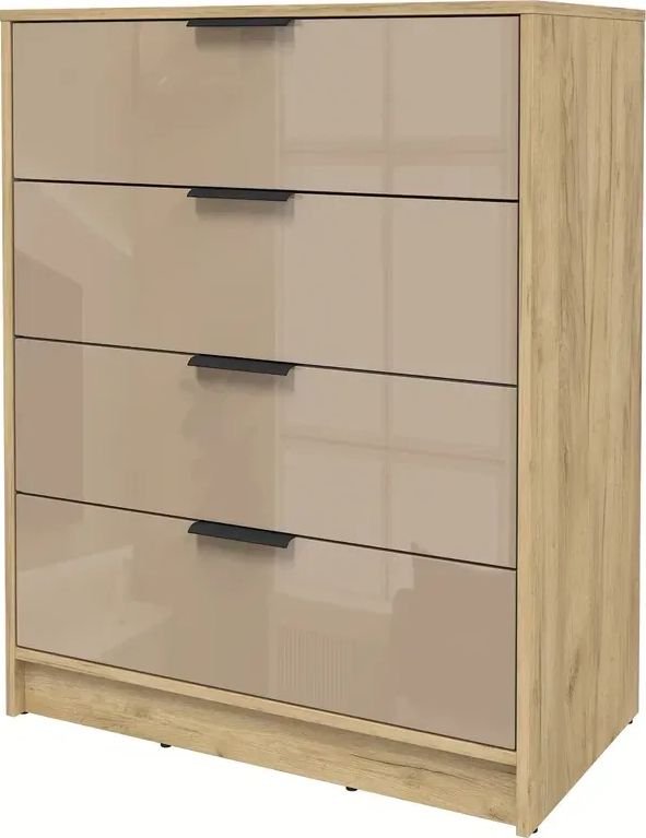 

Комод Интерлиния Концепт КТ-К80 Глосс (дуб золотой/капучино глянец)