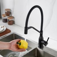 Смеситель Shevanik S343H-3 (черный)