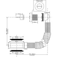 Слив-перелив McAlpine BANJO-POL2