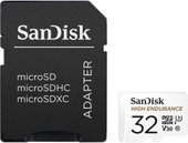 High Endurance microSDHC SDSQQNR-032G-GN6IA 32GB (с адаптером)