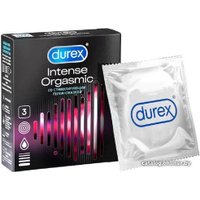 Рельефные презервативы Durex №3 Intense Orgasmic с ребристой и точечной структурой (3 шт)