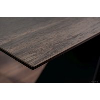 Кухонный стол Signal Westin ceramic WESTINBRC160 (эффект дерева/черный матовый)