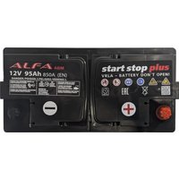 Автомобильный аккумулятор ALFA AGM R+ (95 А·ч)