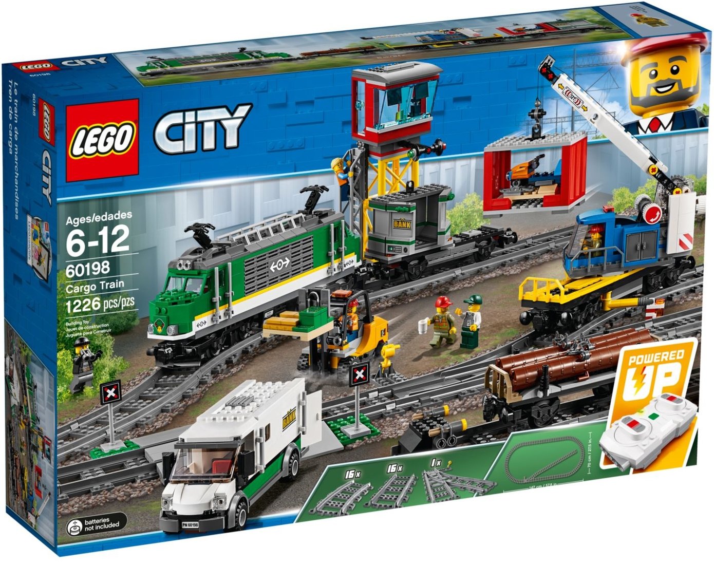 

Конструктор LEGO City 60198 Грузовой поезд