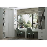 Шкаф-гармошка Евва Лайн ЛН-1U.930х820(0Z) Угловой (бодега белый) в Пинске