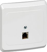 

Розетка телефонная Systeme Electric Этюд TELC-001B