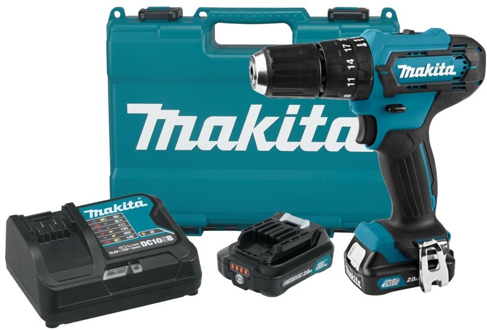 

Ударная дрель-шуруповерт Makita HP333DSAE (с 2-мя АКБ, кейс)