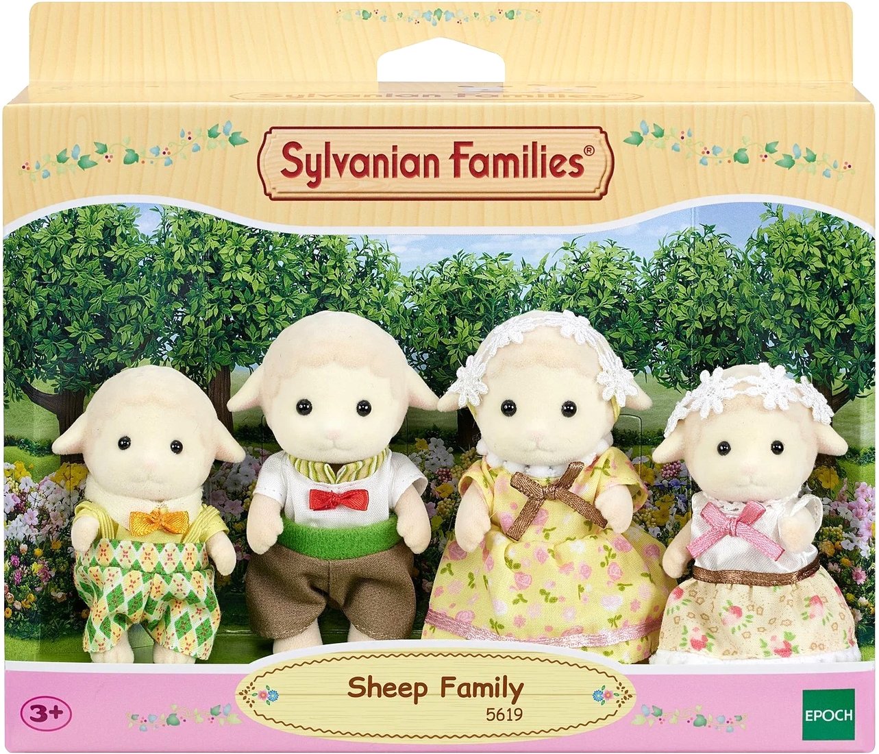 

Набор фигурок Sylvanian Families Семья Овечек 5619