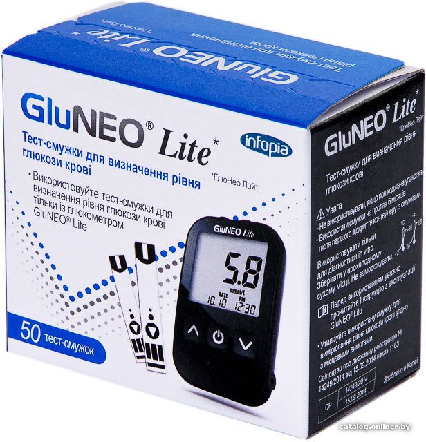 Тест-полоски Infopia GluNeo Lite 50 шт.