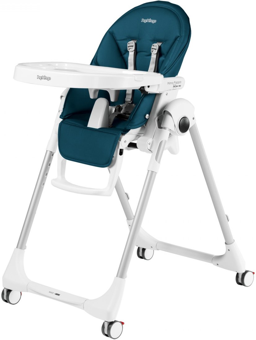 

Высокий стульчик Peg Perego Prima Pappa Follow Me (petrolio)