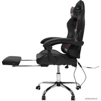 Игровое (геймерское) кресло Calviano Avanti Ultimato (черный, с подножкой)