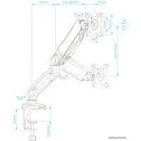 Кронштейн Onkron G80W