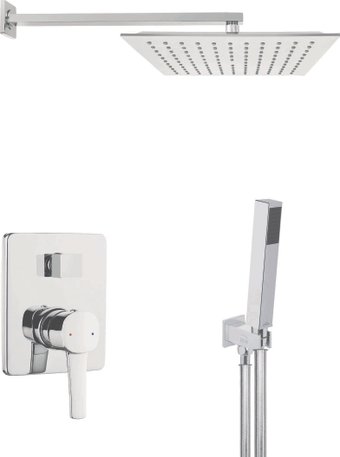 Душевая система  Invena BS-02-0K1-V (хром)