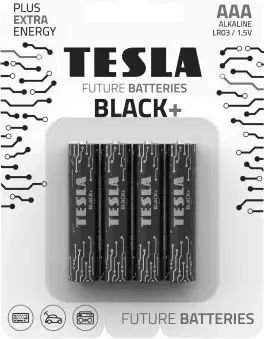 

Батарейка Tesla Batteries Black+ AAA LR03 1.5V 1099137268 4 шт