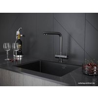 Смеситель Paulmark Skalen Sk213020-GM (вороненая сталь)