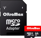 Premium OM064GCSDXC10UHS-1-PrU3 microSDXC 64GB (с адаптером)