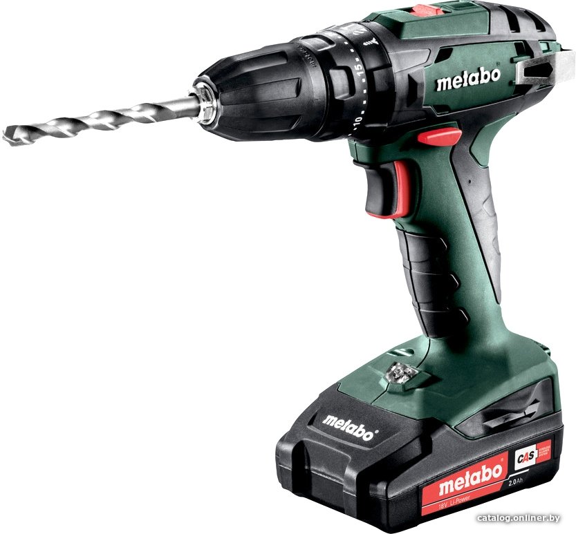 Ударная дрель-шуруповерт Metabo SB 18 602245560 (с 2-мя АКБ, кейс)