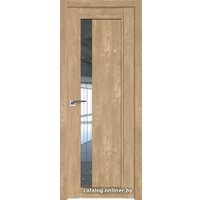 Межкомнатная дверь ProfilDoors 2.71XN R 70x200 (каштан натуральный/стекло прозрачное)