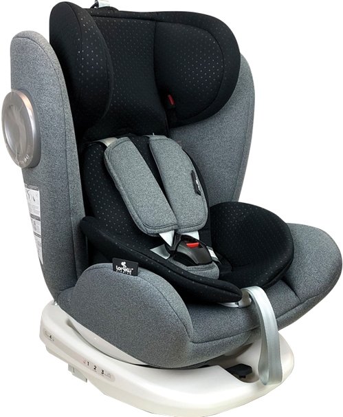 

Детское автокресло Lorelli Lusso SPS Isofix 2019 (серый/черный)