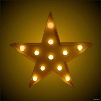 Ночник Apeyron Звезда 12-24