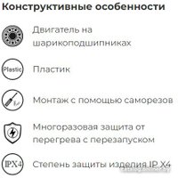 Осевой вентилятор ERA D200 Pro Cyclone 200