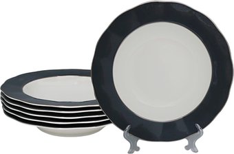 Набор тарелок Lenardi Gray 108-308 (6 шт)