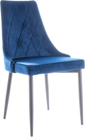 

Стул Signal Trix B Velvet (bluevel 86 темно-синий)