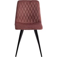 Стул TetChair Chilly X mod. 7096 (коралловый barkhat 15 /черный)