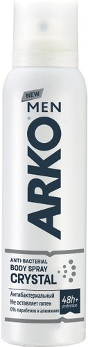 Дезодорант-спрей Arko Crystal 150 мл