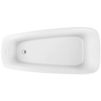 Ванна Aquatek Паола 78x170 AQ-190778 (белый глянцевый, с ножками и сливом)