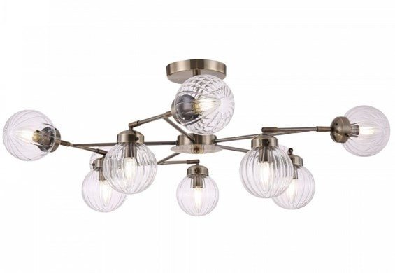 

Люстра средней высоты Freya Daisy FR5041PL-08BS