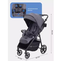 Коляска прогулочная «книга» Rant Volt RA353 (Graphite)
