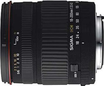 Sigma 18-200mm F3.5-6.3 DC