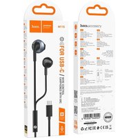 Наушники Hoco M115 USB Type-C (черный/серый)