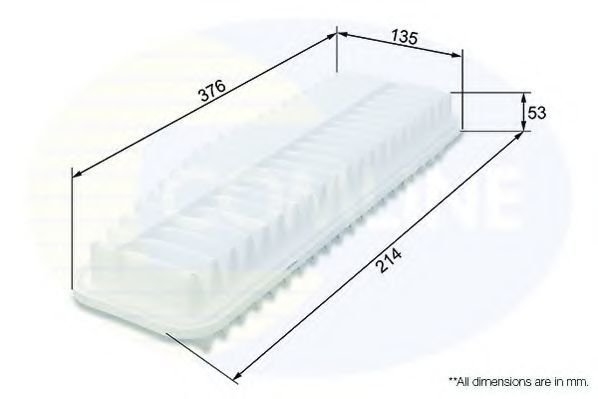 

Воздушный фильтр Comline CTY12075